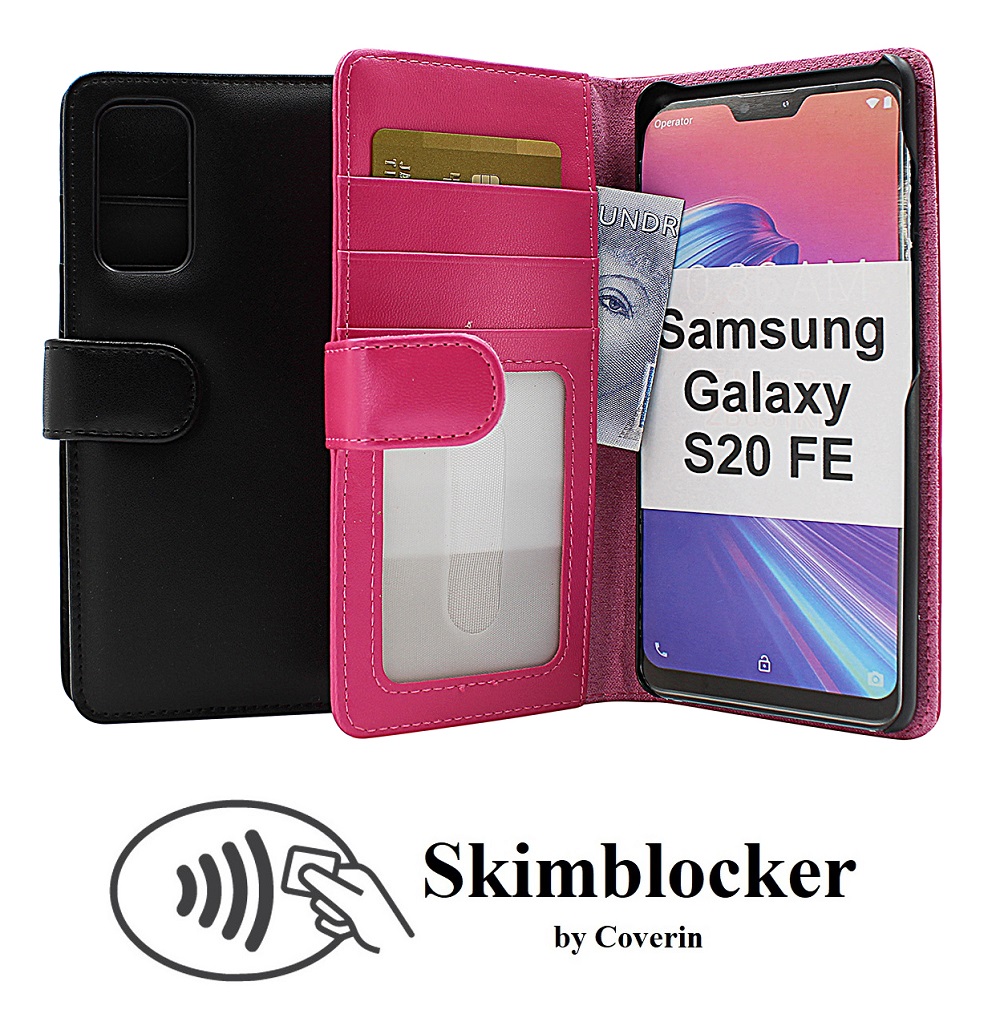 CoverIn Skimblocker Lompakkokotelot Samsung Galaxy S20 FE (G780F)