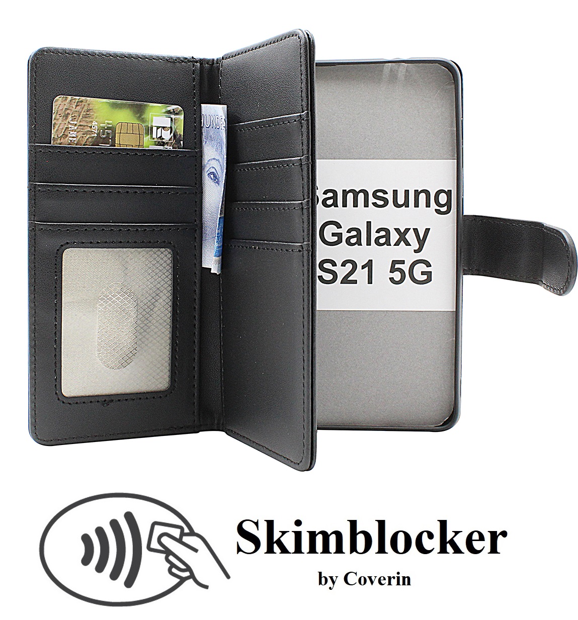 Skimblocker Samsung Galaxy S21 5G XL Puhelimen Kuoret