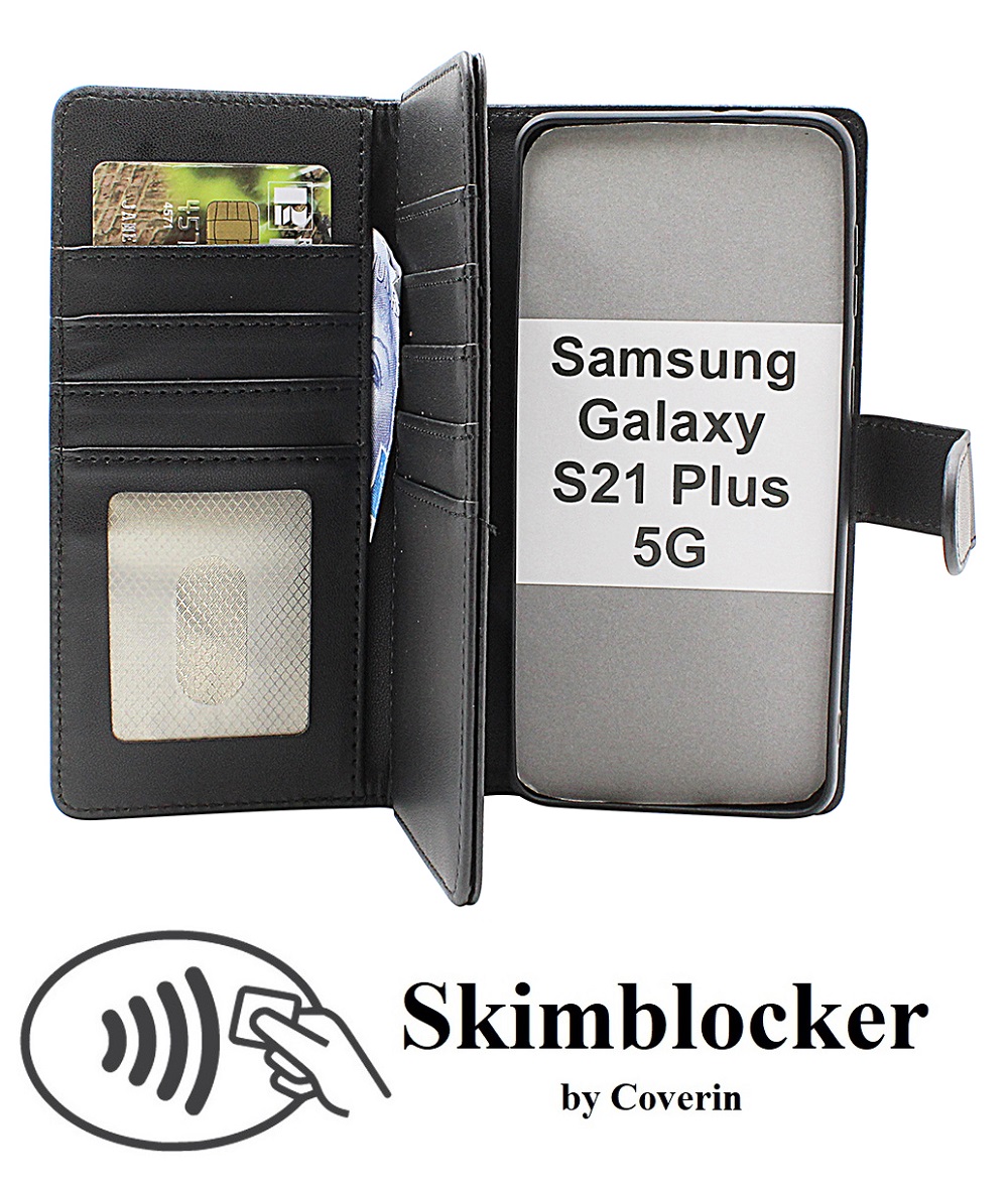 Skimblocker Samsung Galaxy S21 Plus 5G XL Puhelimen Kuoret