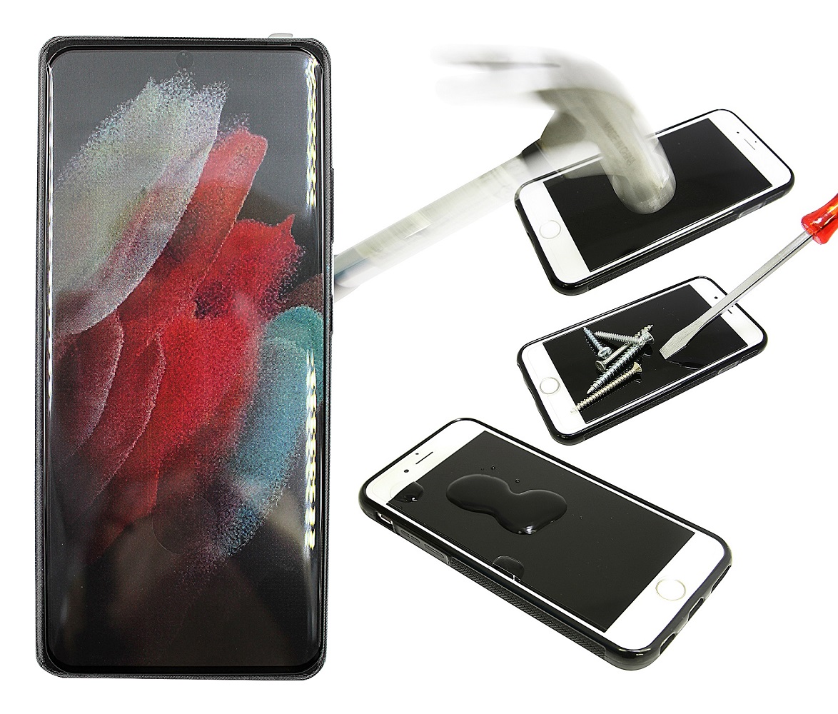 Full Frame Karkaistusta Lasista Samsung Galaxy S21 Ultra 5G (G998B)