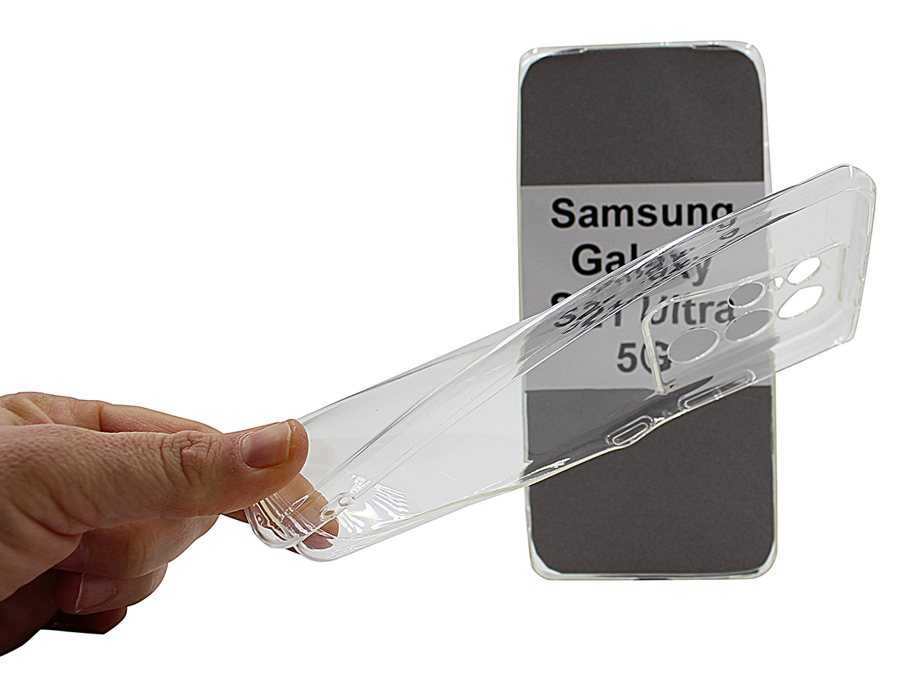 Ultra Thin TPU Kotelo Samsung Galaxy S21 Ultra 5G (G998B)