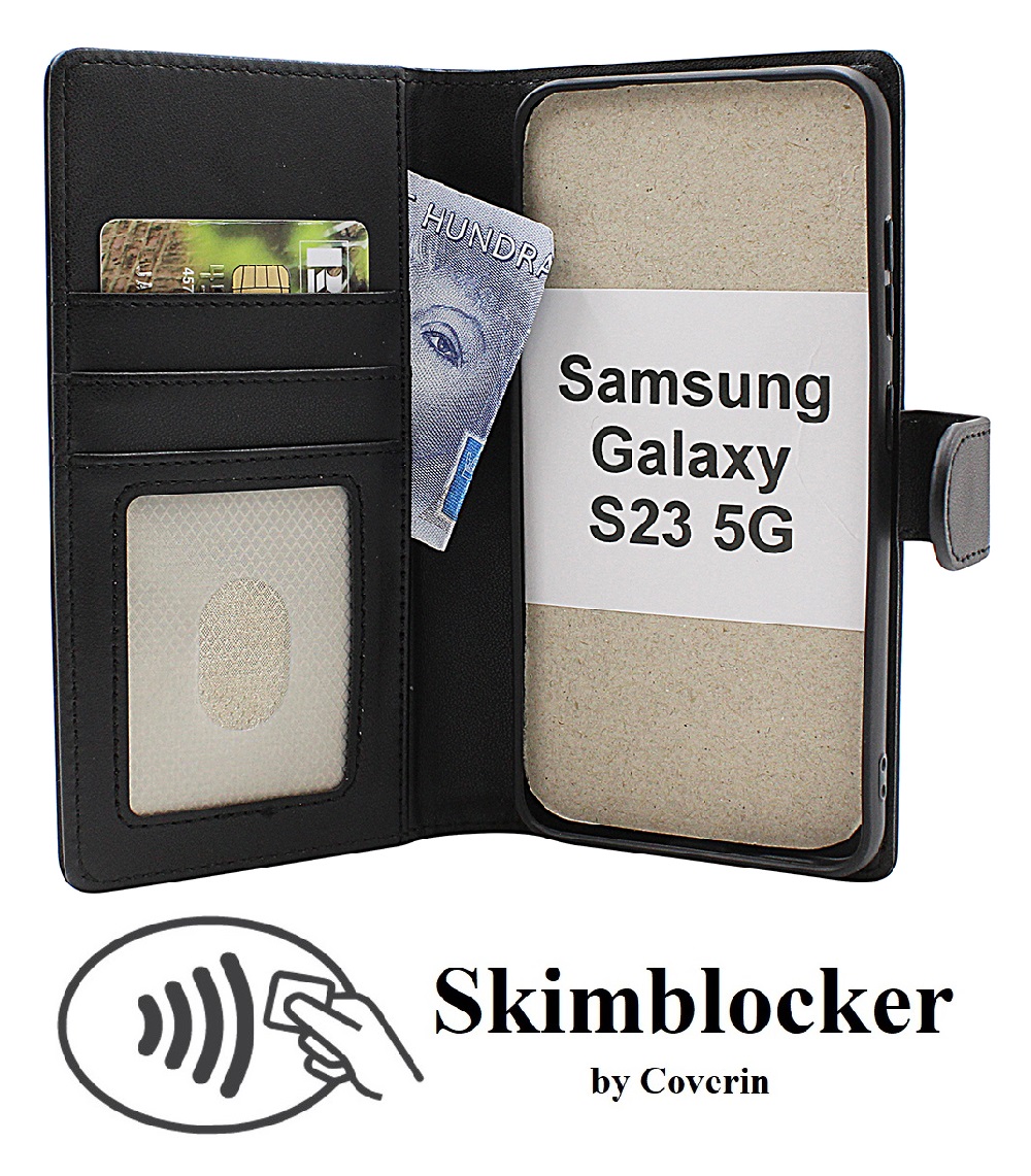 Skimblocker Samsung Galaxy S23 5G Puhelimen Kuoret