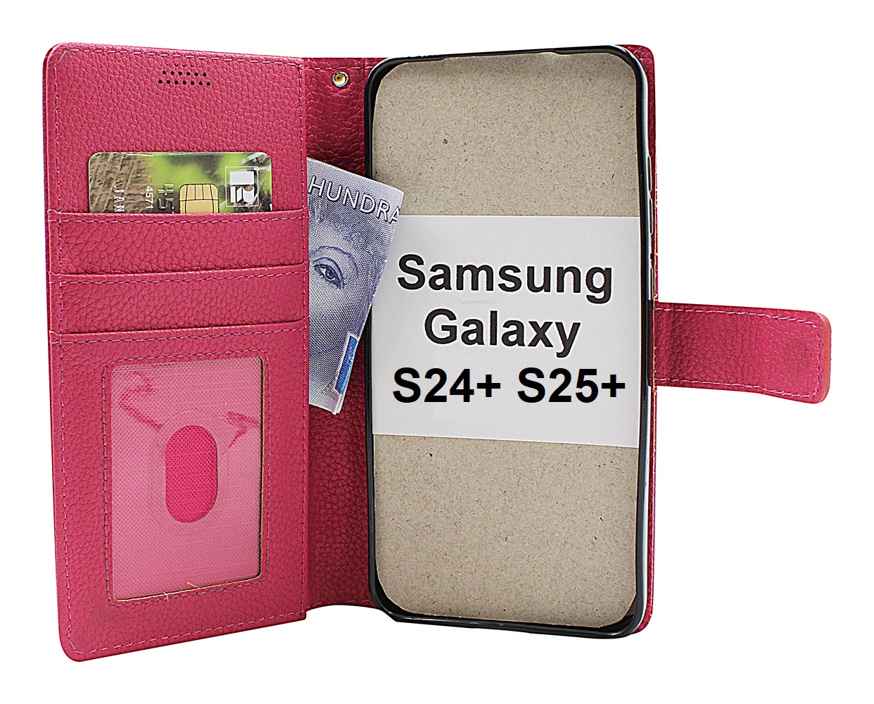 New Jalusta Lompakkokotelo Samsung Galaxy S24+ / S25+ 5G