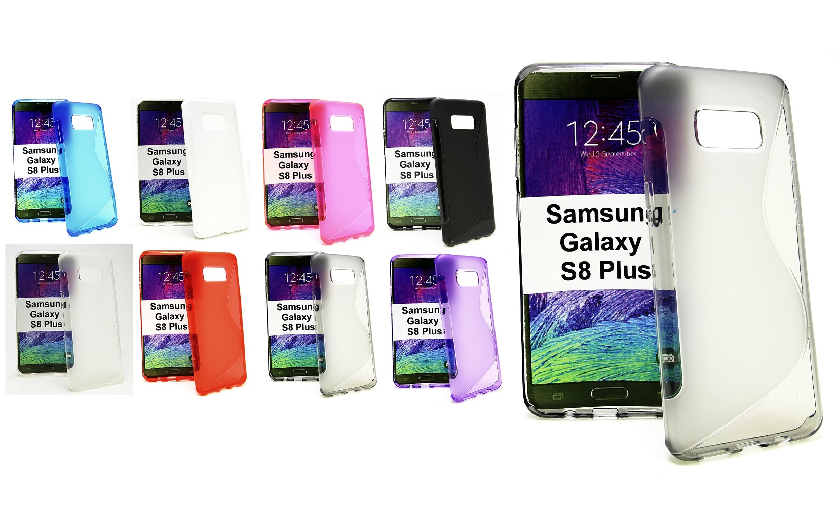 S-Line TPU-muovikotelo Samsung Galaxy S8 Plus (G955F)