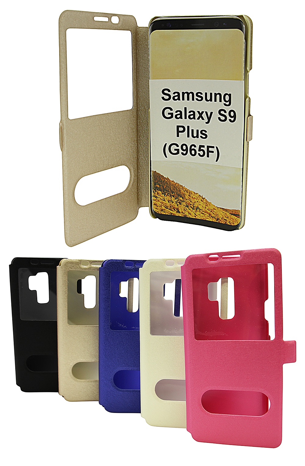 billigamobilskydd.se Flipcase Samsung Galaxy S9 Plus (G965F)