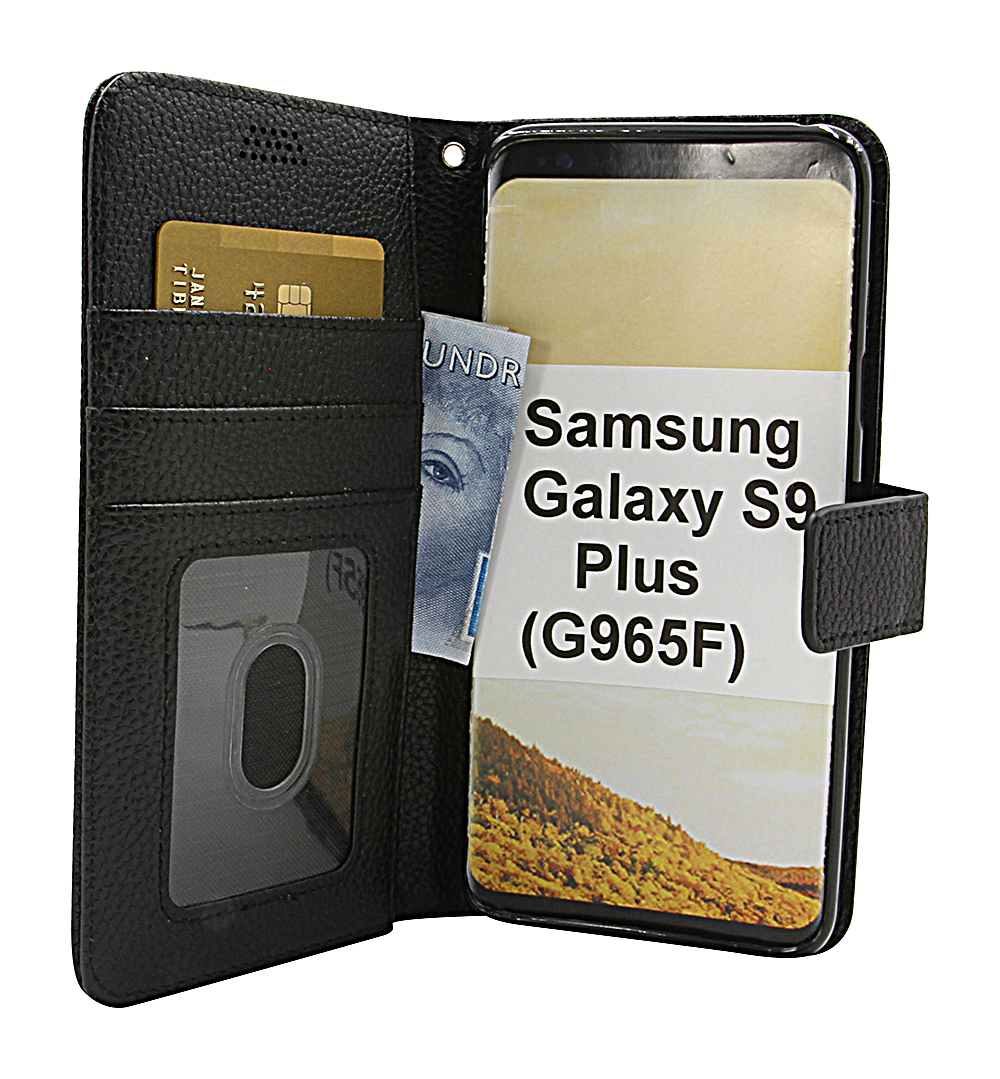 billigamobilskydd.se New Jalusta Lompakkokotelo Samsung Galaxy S9 Plus (G965F)
