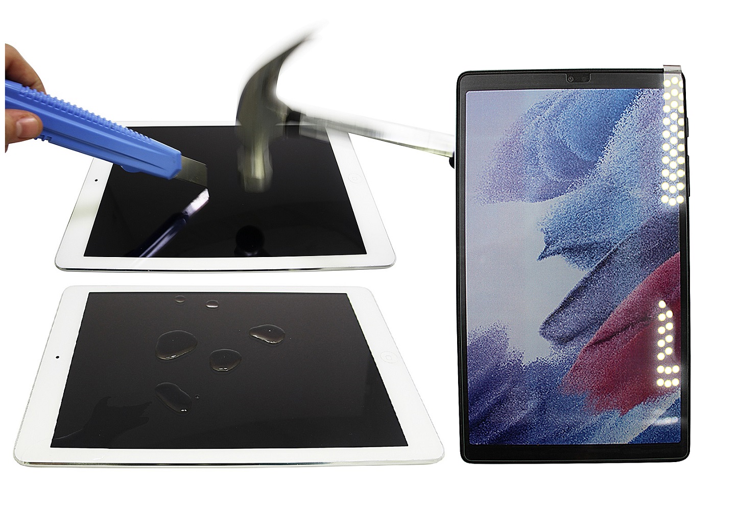 Näytönsuoja karkaistusta lasista Samsung Galaxy Tab A7 Lite LTE 8.7 (T225)