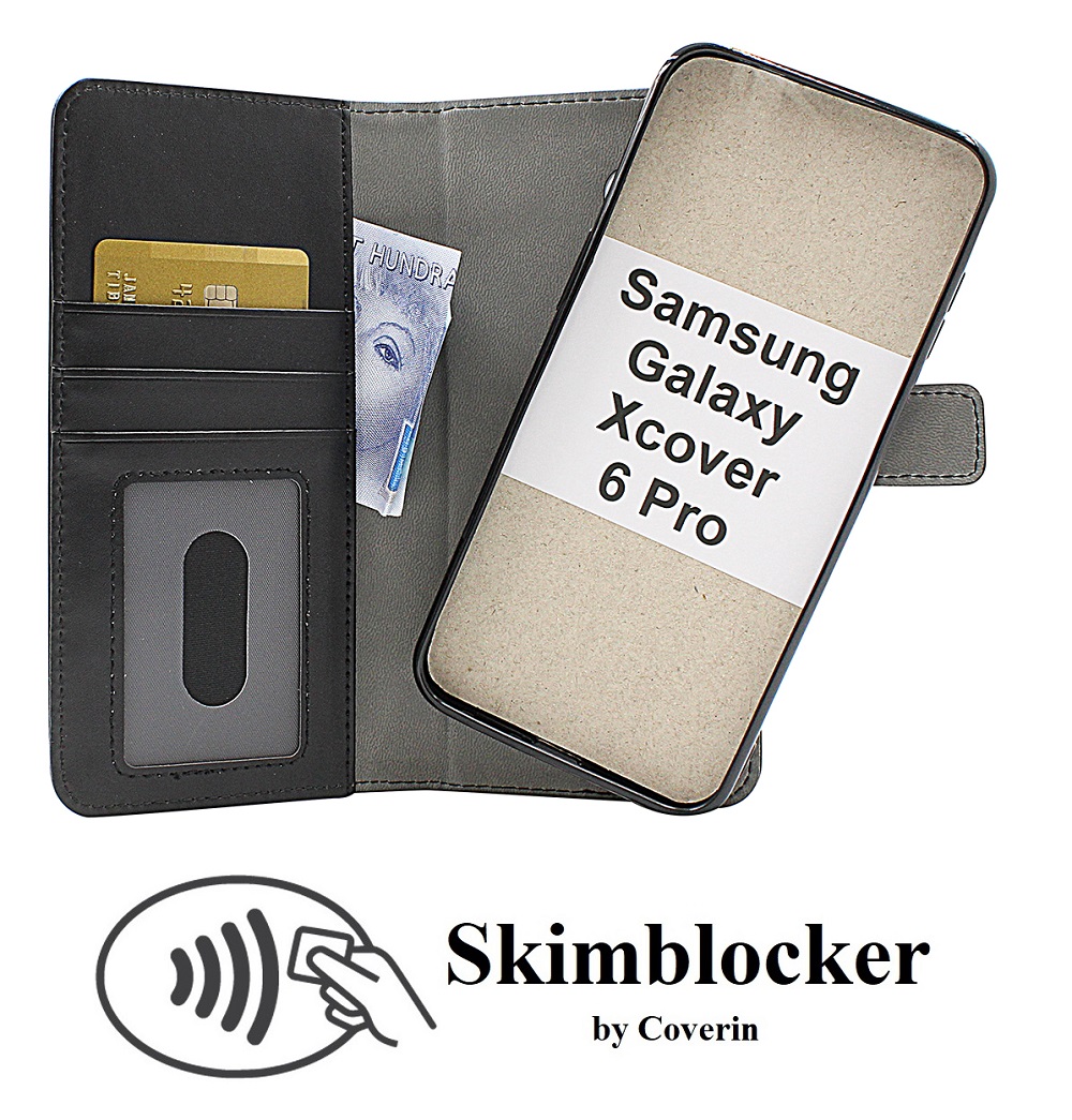 Skimblocker Magneettikotelo Samsung Galaxy XCover6 Pro 5G