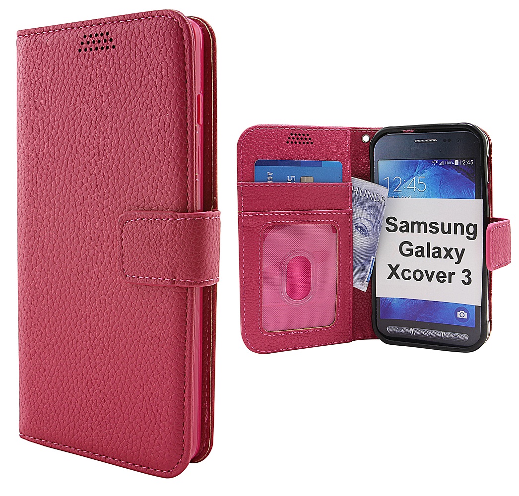 New Jalusta Lompakkokotelo Samsung Galaxy Xcover 3 (SM-G388F)