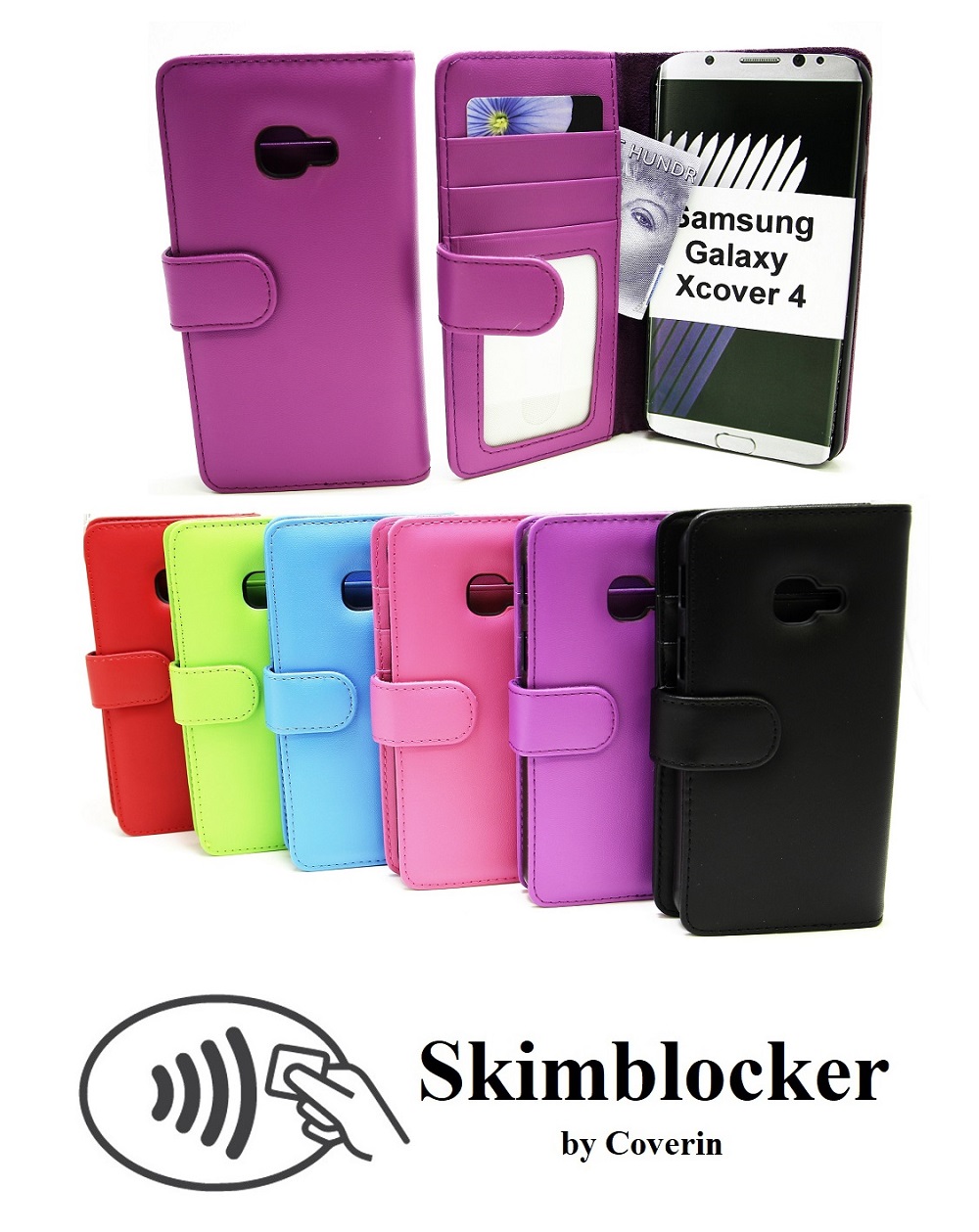 Product Image for Skimblocker Lompakkokotelot Samsung Galaxy Xcover 4 (G390F)