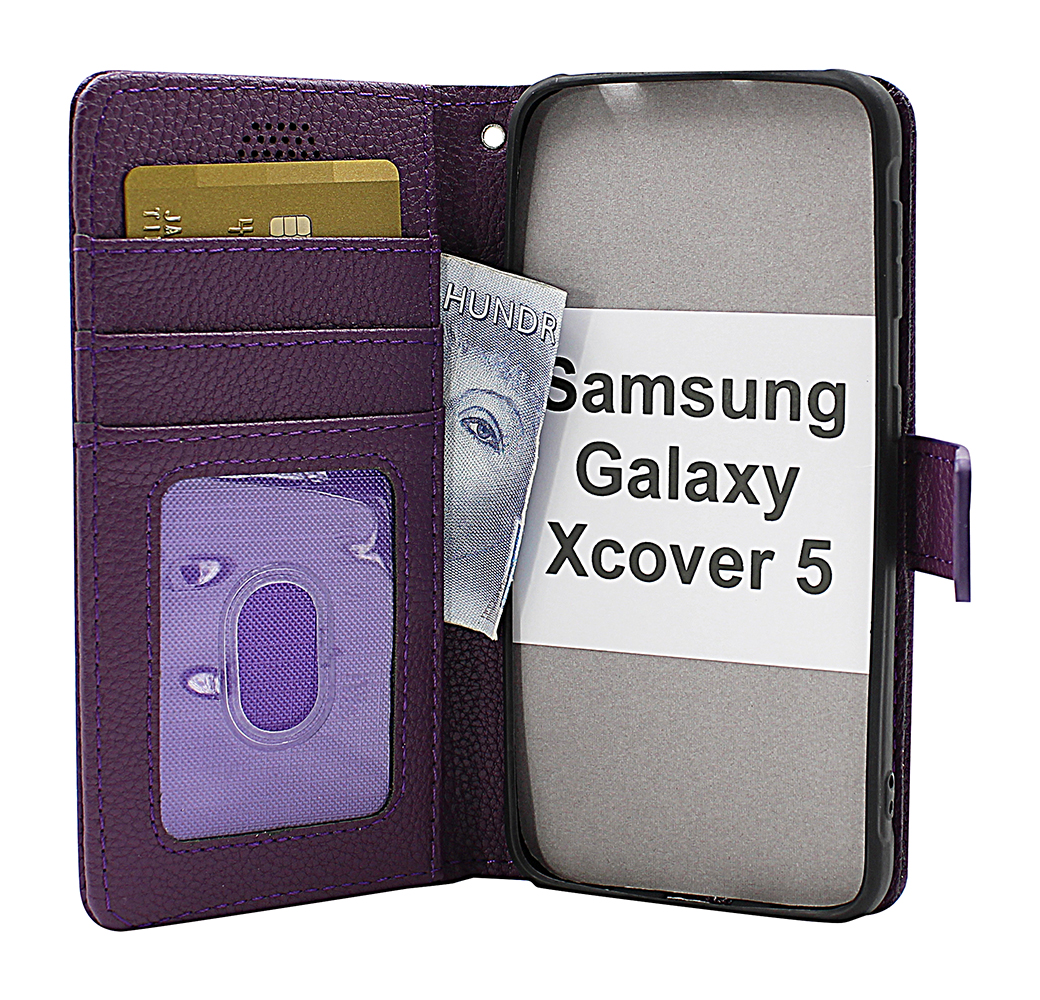 New Jalusta Lompakkokotelo Samsung Galaxy Xcover 5 (SM-G525F)
