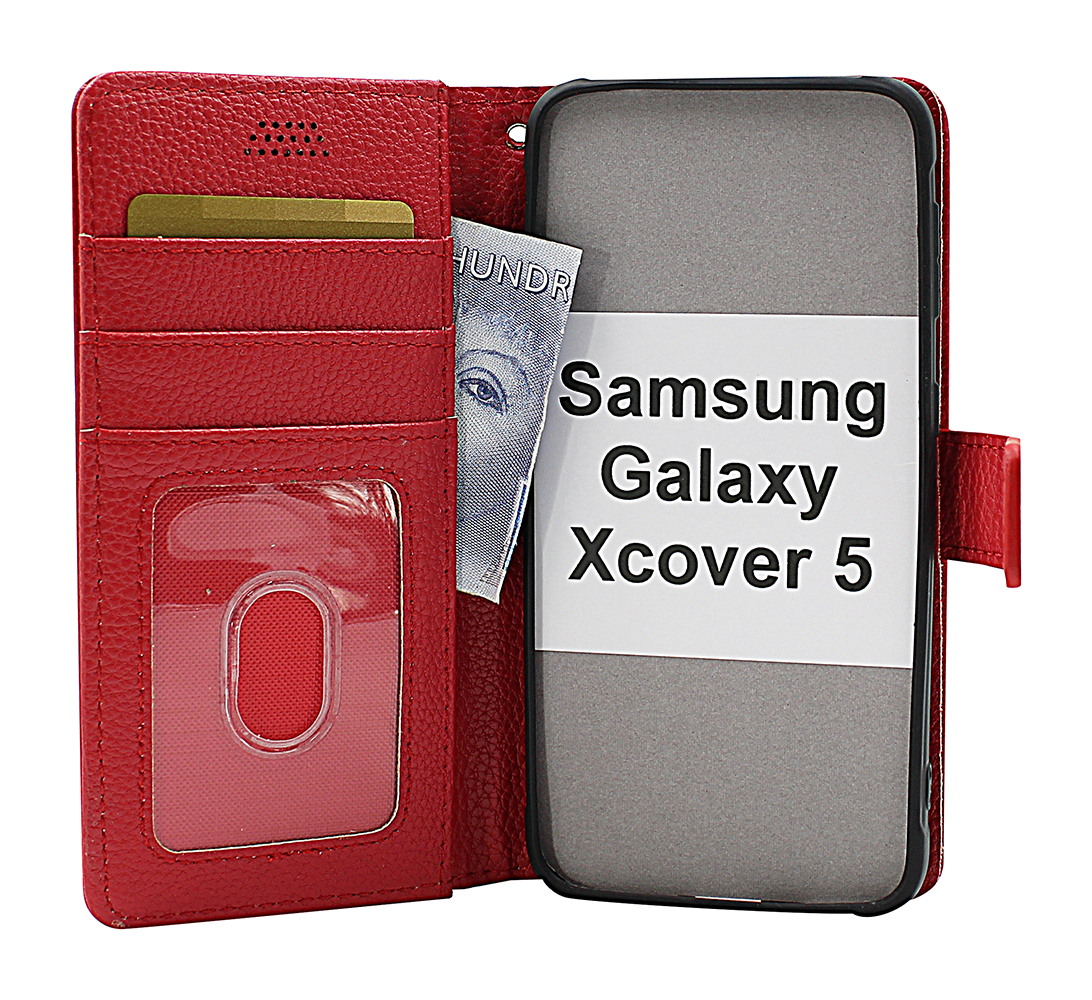 New Jalusta Lompakkokotelo Samsung Galaxy Xcover 5 (SM-G525F)
