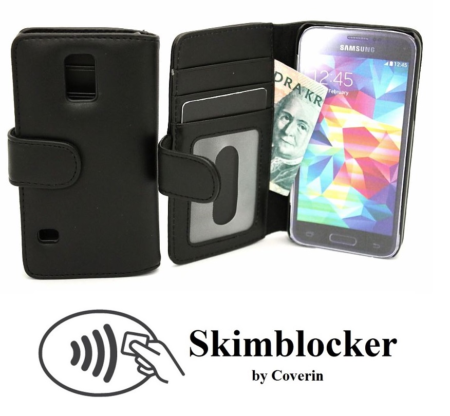 CoverIn Skimblocker Lompakkokotelot Samsung Galaxy S5 Mini (G800F)