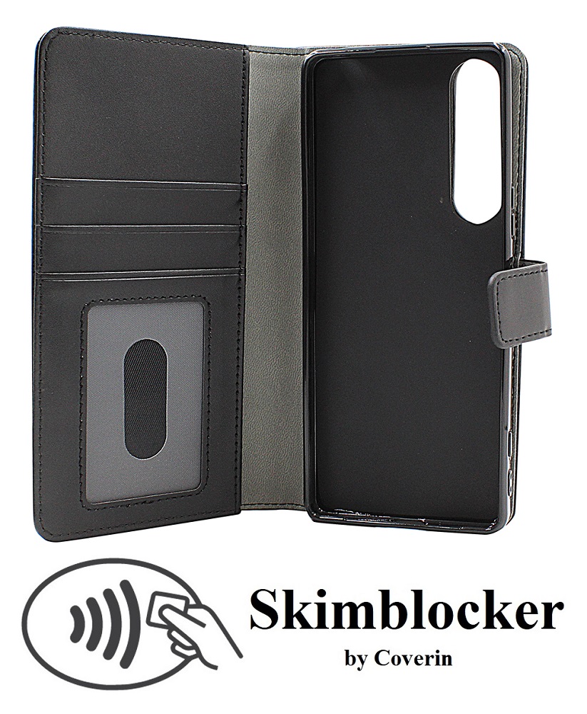 CoverIn Skimblocker Magneettikotelo Sony Xperia 1 IV (XQ-CT54)