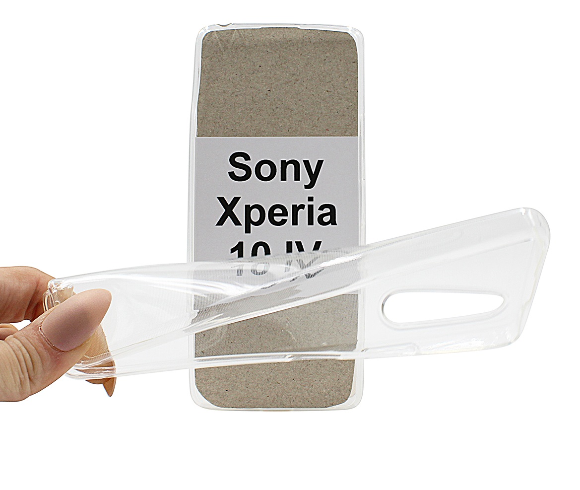 billigamobilskydd.se Ultra Thin TPU Kotelo Sony Xperia 10 IV 5G (XQ-CC54)