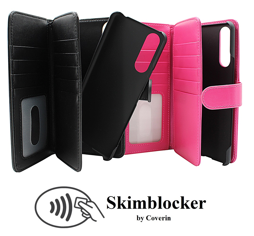 CoverIn Skimblocker XL Magnet Wallet Sony Xperia 5 II (XQ-AS52)