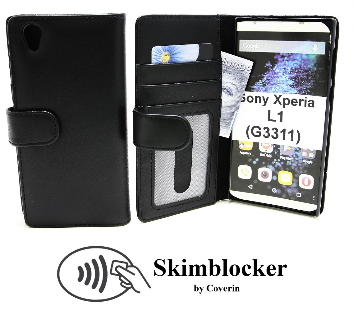 CoverIn Skimblocker Lompakkokotelot Sony Xperia L1 (G3311)