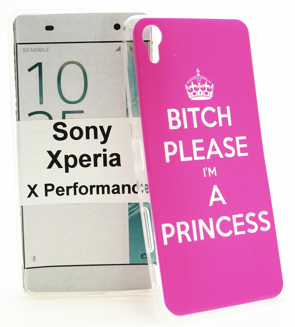 billigamobilskydd.se TPU-Designkotelo Sony Xperia X Performance (F8131)