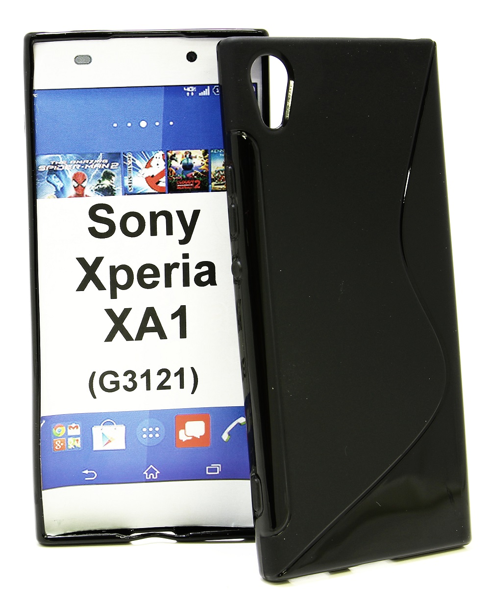 billigamobilskydd.se S-Line TPU-muovikotelo Sony Xperia XA1 (G3121)