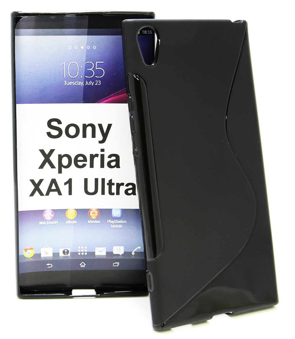 billigamobilskydd.se S-Line TPU-muovikotelo Sony Xperia XA1 Ultra (G3221)
