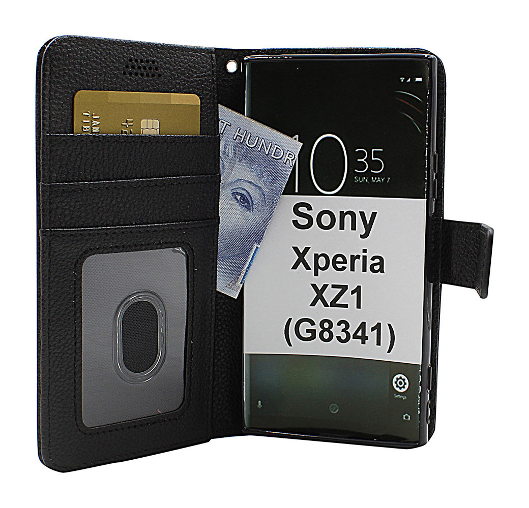 billigamobilskydd.se New Jalusta Lompakkokotelo Sony Xperia XZ1 (G8341)