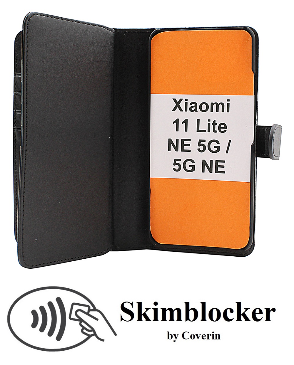 CoverIn Skimblocker XL Magnet Wallet Xiaomi 11 Lite NE 5G / 11 Lite 5G NE