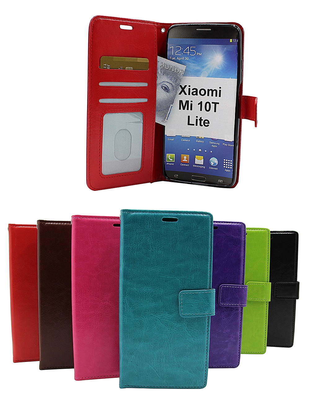 Crazy Horse Lompakko Xiaomi Mi 10T Lite