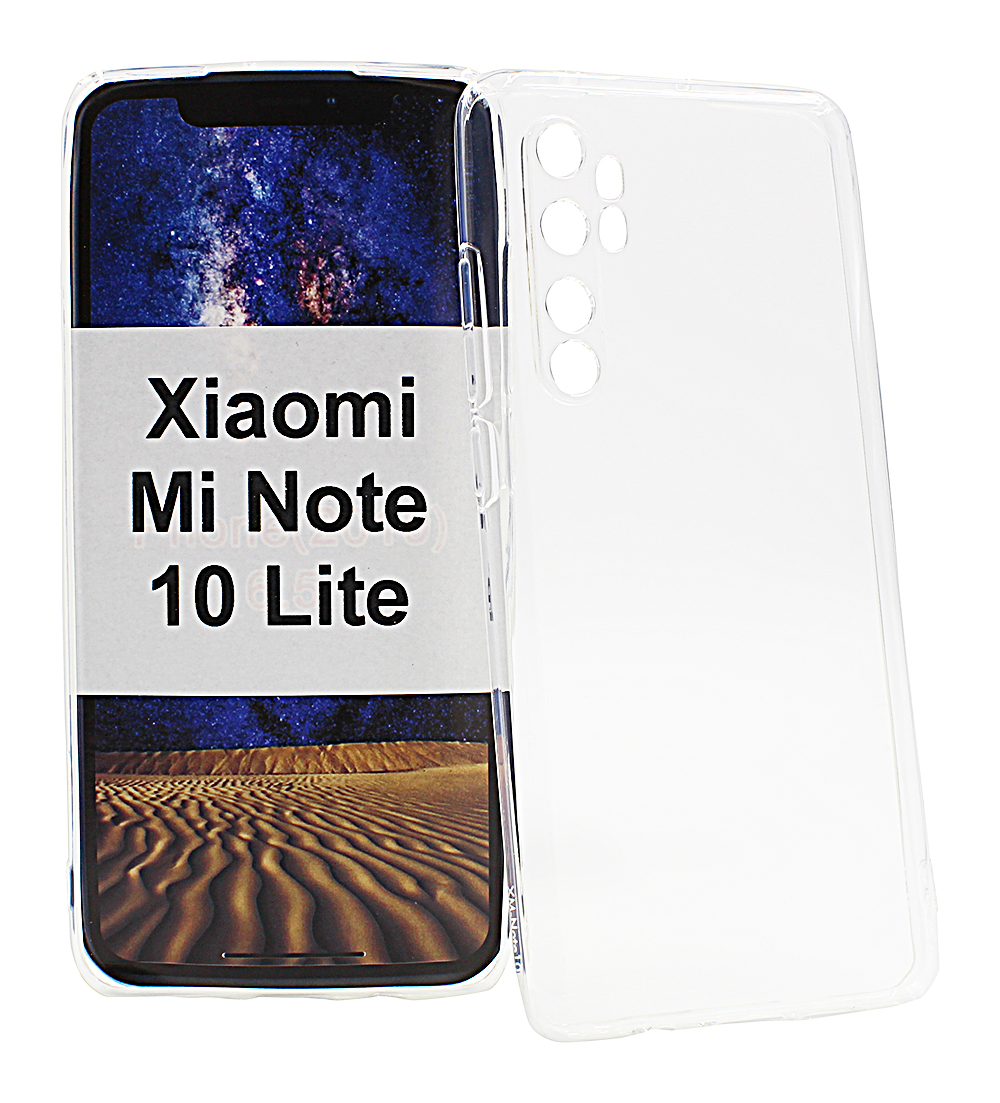 billigamobilskydd.se Ultra Thin TPU Kotelo Xiaomi Mi Note 10 Lite