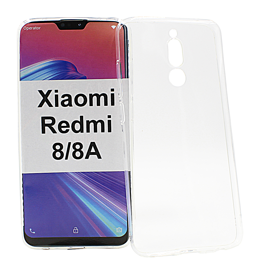 billigamobilskydd.se Ultra Thin TPU Kotelo Xiaomi Redmi 8/8A