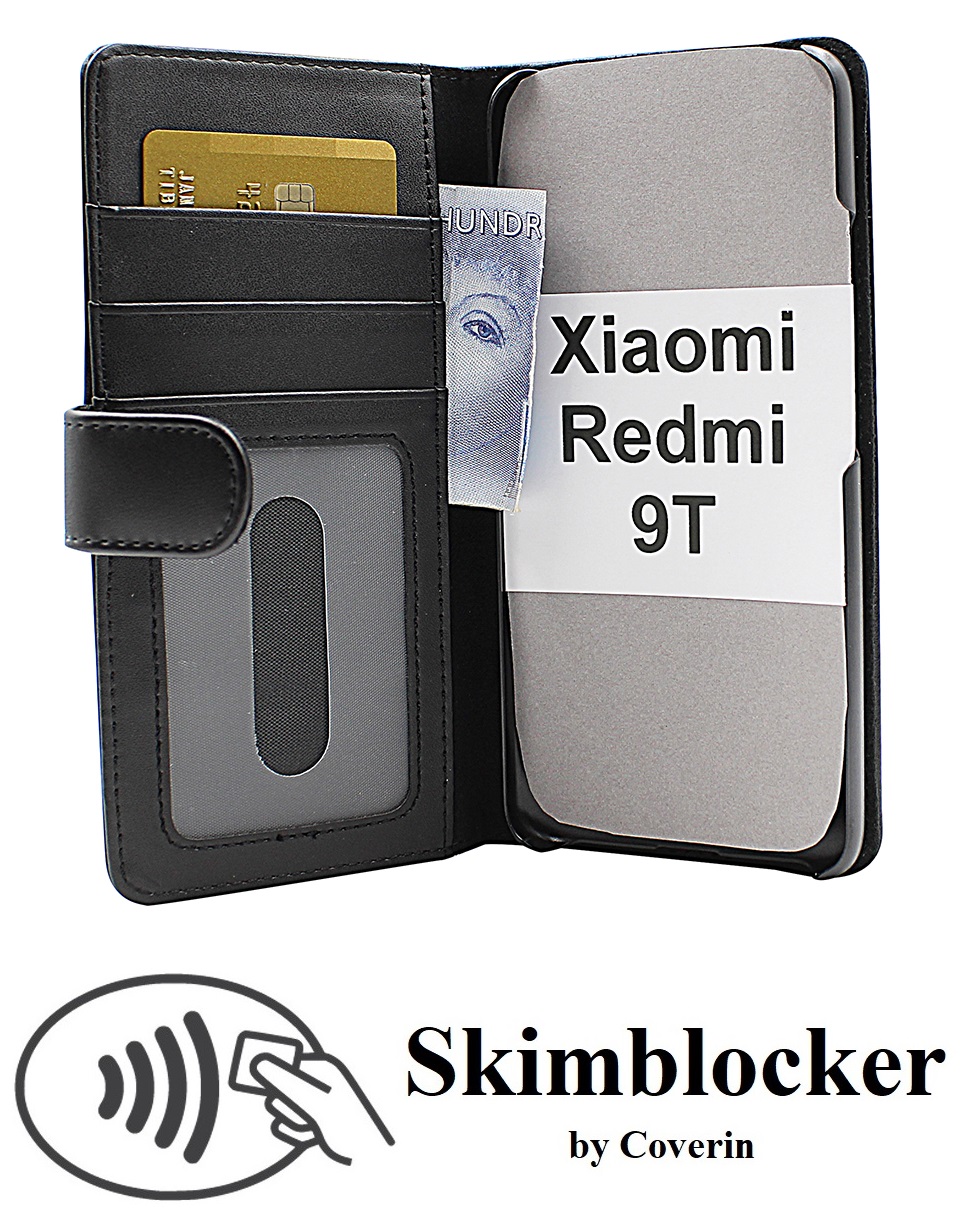 CoverIn Skimblocker Lompakkokotelot Xiaomi Redmi 9T