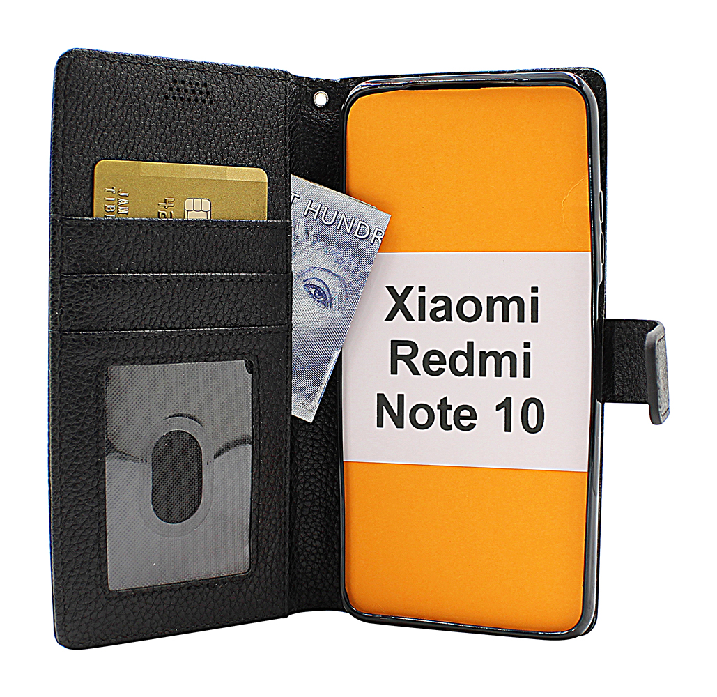 billigamobilskydd.se New Jalusta Lompakkokotelo Xiaomi Redmi Note 10