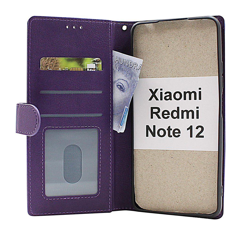Zipper Standcase Wallet Xiaomi Redmi Note 12