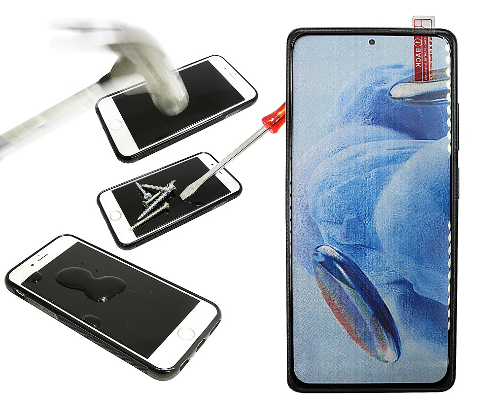 Full Frame Karkaistusta Lasista Xiaomi Redmi Note 12 Pro 5G
