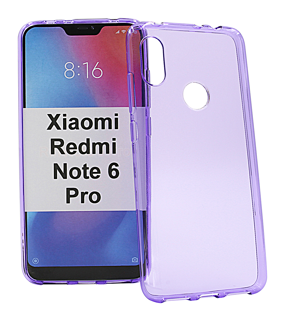 billigamobilskydd.se TPU-suojakuoret Xiaomi Redmi Note 6 Pro