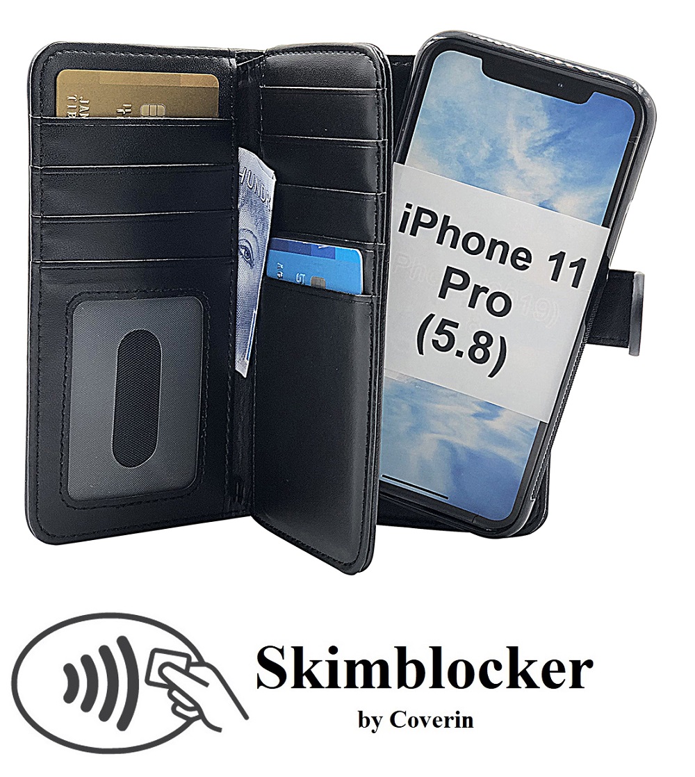 CoverIn Skimblocker XL Magnet Wallet iPhone 11 Pro (5.8)