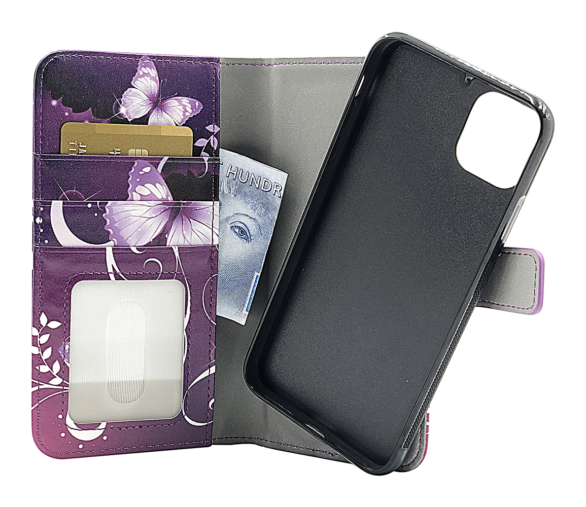 CoverIn Skimblocker Design Magneettilompakko iPhone 11 Pro Max (6.5)
