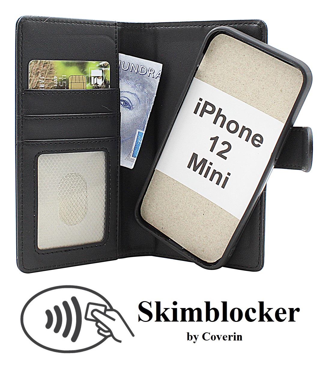Product Image for Skimblocker iPhone 12 Mini Magneetti Puhelimen Kuoret