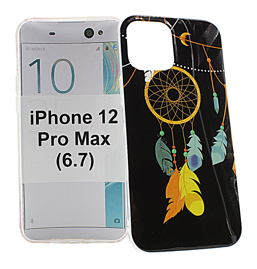 billigamobilskydd.se TPU-Designkotelo iPhone 12 Pro Max (6.7)