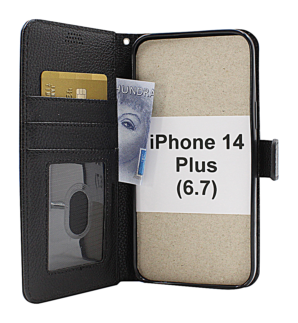 billigamobilskydd.se New Jalusta Lompakkokotelo iPhone 14 Plus (6.7)