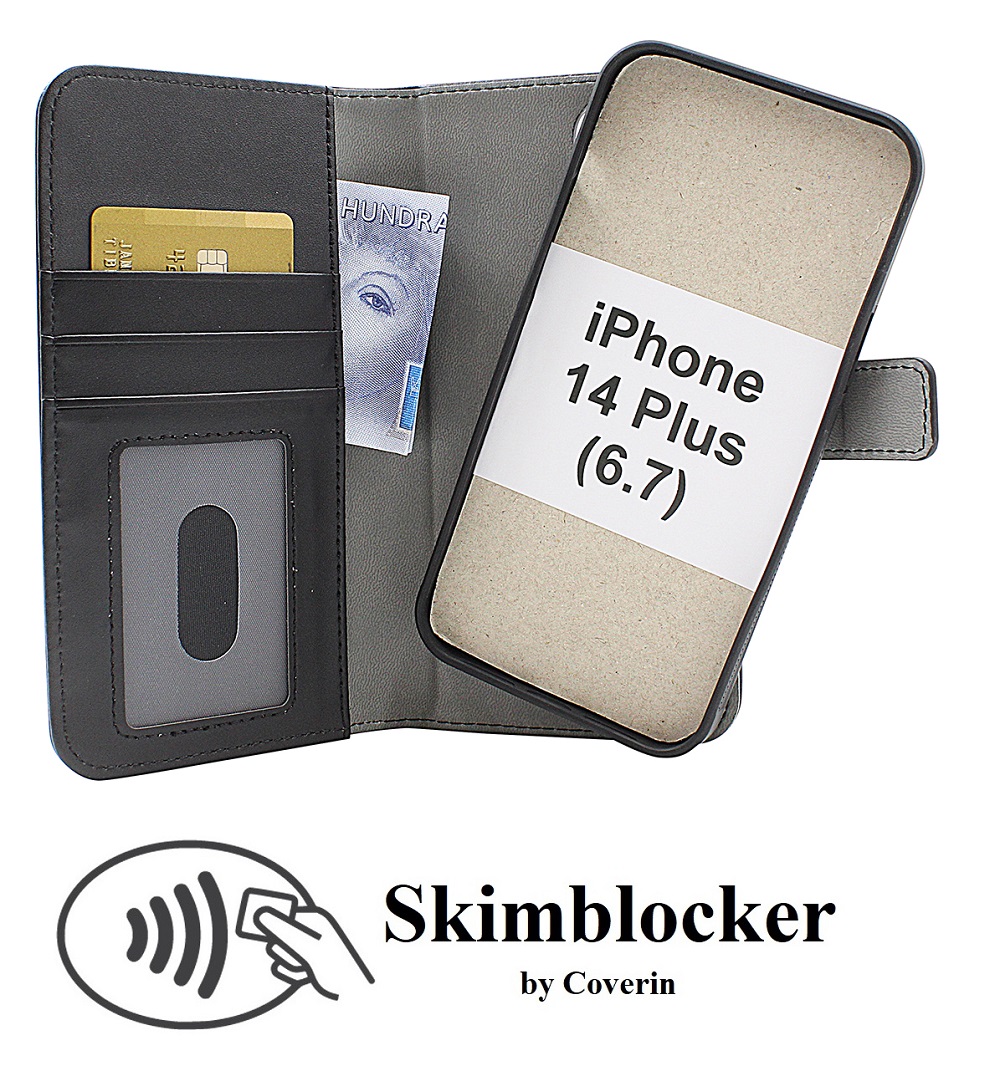 Skimblocker Magneettikotelo iPhone 14 Plus (6.7)