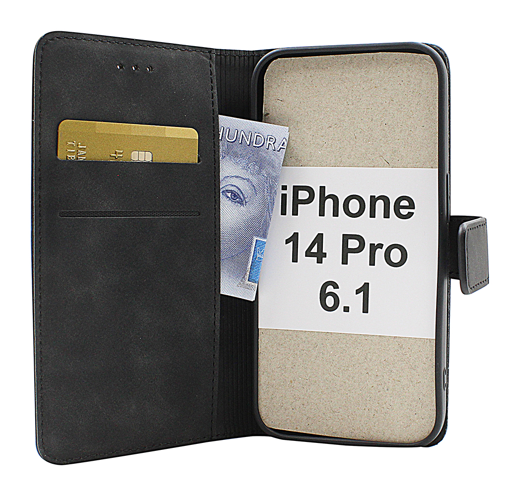 billigamobilskydd.se Smart Velvet Wallet iPhone 14 Pro (6.1)