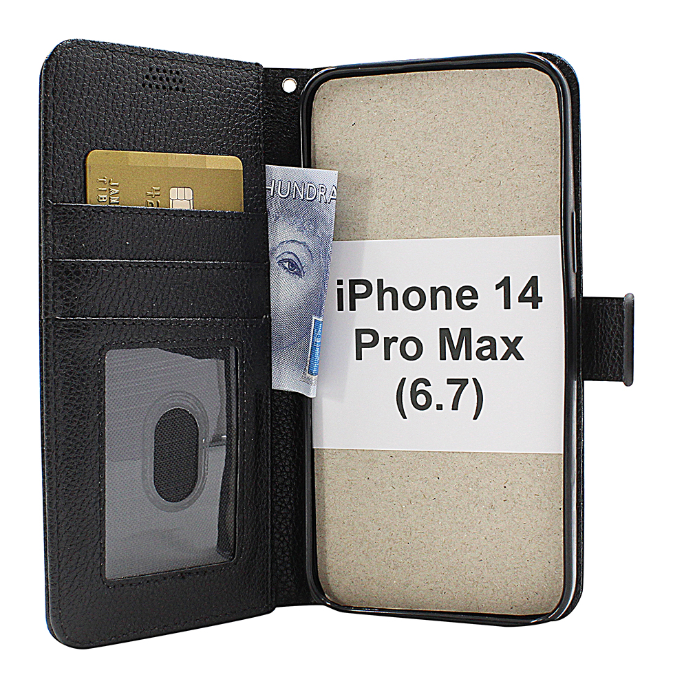 billigamobilskydd.se New Jalusta Lompakkokotelo iPhone 14 Pro Max (6.7)