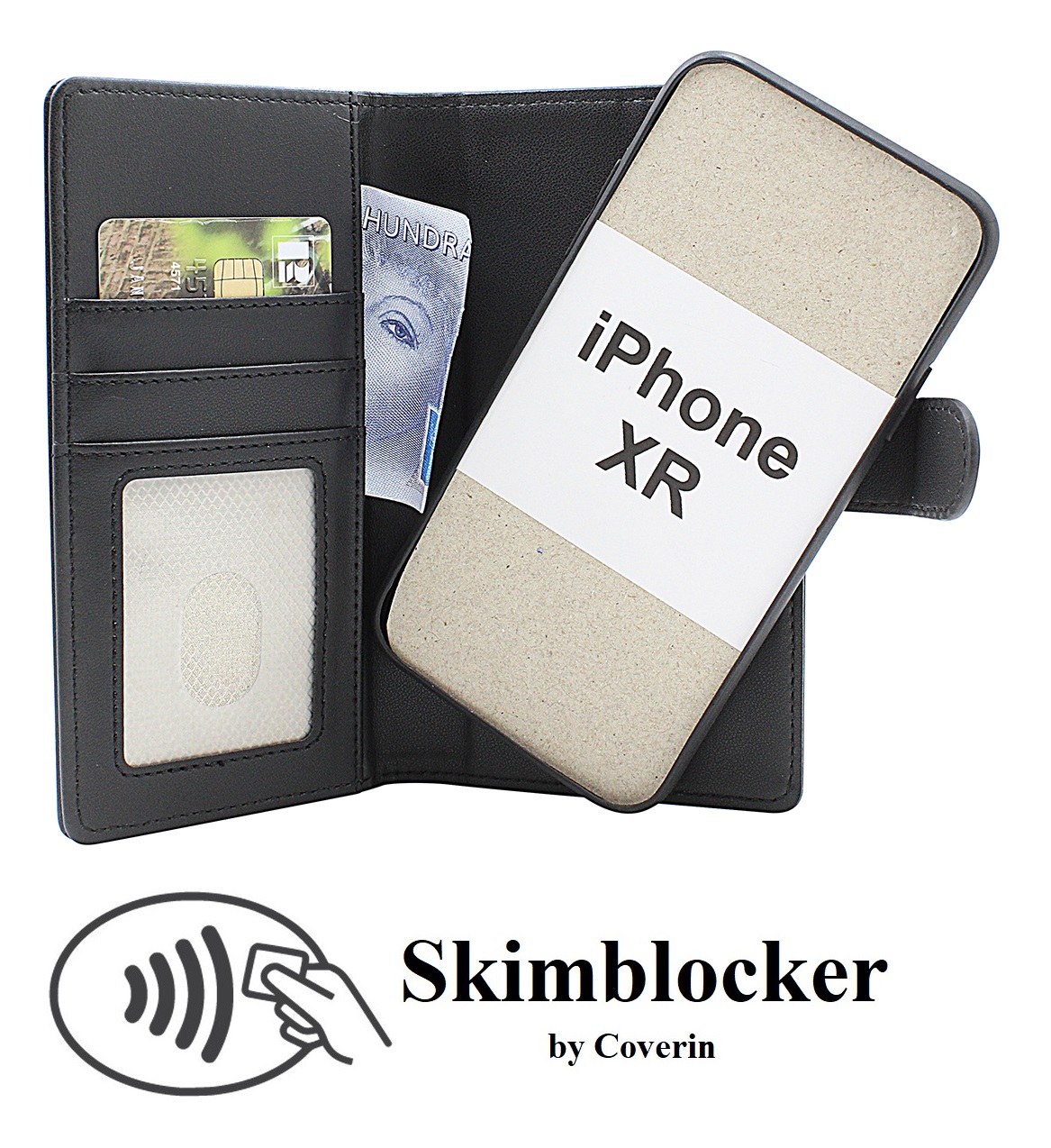 Skimblocker iPhone XR Magneetti Puhelimen Kuoret