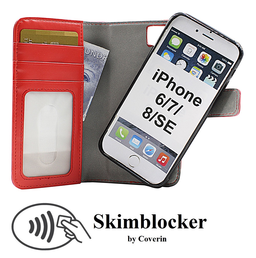 Skimblocker Magneettikotelo iPhone 8