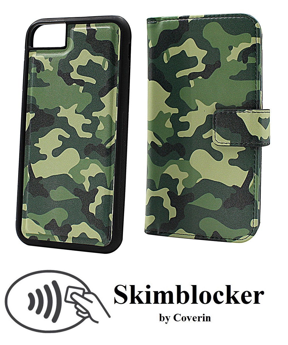 CoverIn Skimblocker Design Magneettilompakko iPhone 6s/7/8/SE 2nd Gen.